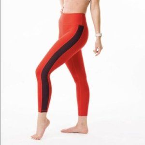 ZYIA Womens 7/8 leggings with stripe